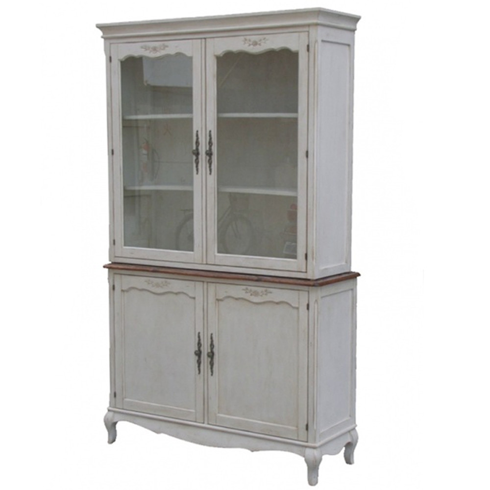 Буфет двустворчатый для посуды в стиле прованс Interiors Romance