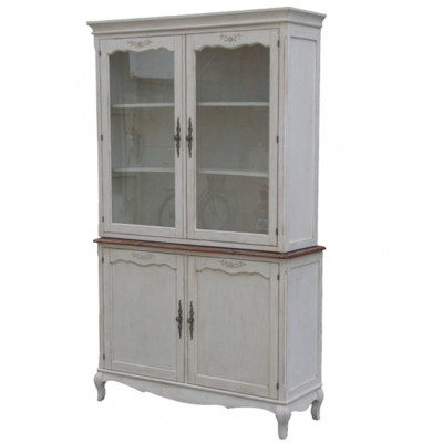 Буфет двустворчатый для посуды в стиле прованс Interiors Romance