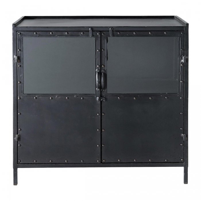 Буфет металлический в стиле Лофт Industrial Vitre Small Buffet