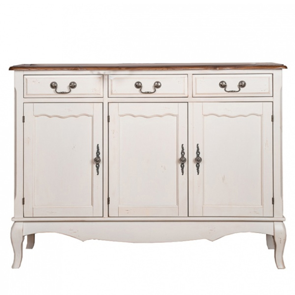 Буфет трехстворчатый с 3-мя ящиками в стиле прованс Interiors Romance