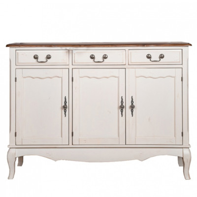 Буфет трехстворчатый с 3-мя ящиками в стиле прованс Interiors Romance