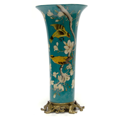 Ваза Blue Vase Birds