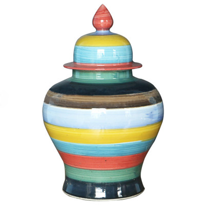 Ваза Colored Stripes Rainbow Vase