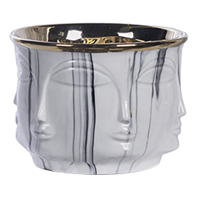 Ваза DORA MAAR URN Grey Marble Bowl Vase