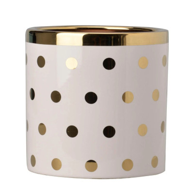 Ваза Gold & White Peas