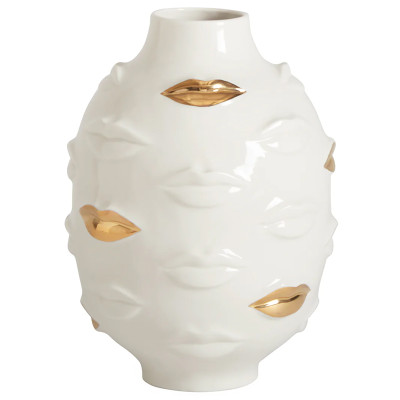 Ваза Jonathan Adler Gilded Gala Round Vase
