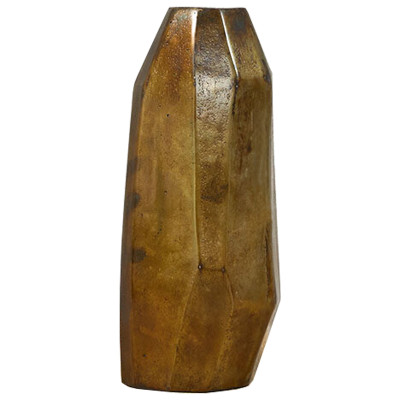 Ваза Loft Accessories Vintage Metal золотая 33 см