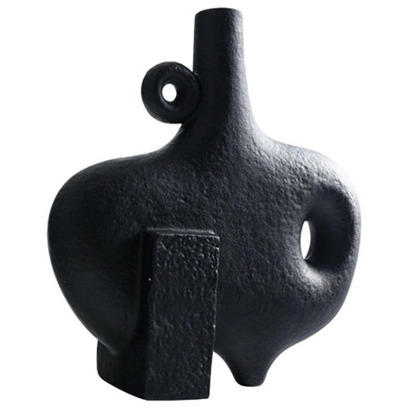 Ваза Molecule Collection Nao Black Vase