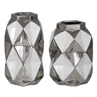 Ваза Origami Silver