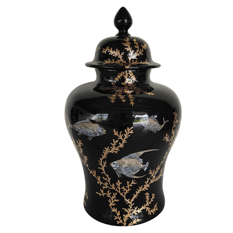 Ваза Vase Algae Fish