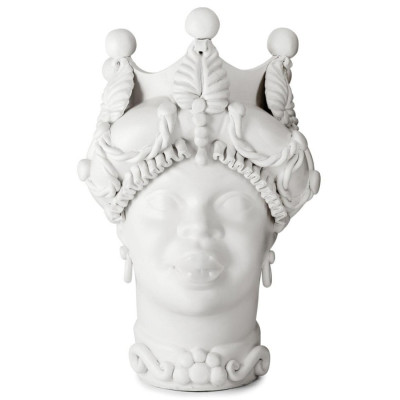 Ваза Vase Moro Lady Baroque White Matt