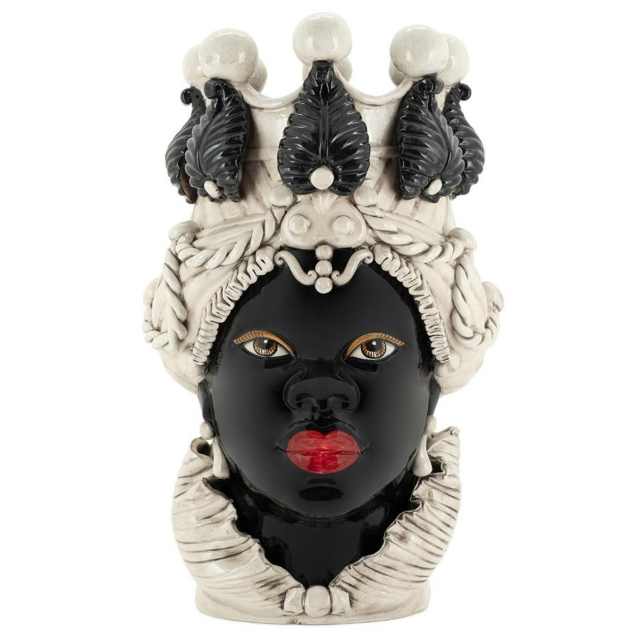 Ваза Vase Moro Lady Black Big