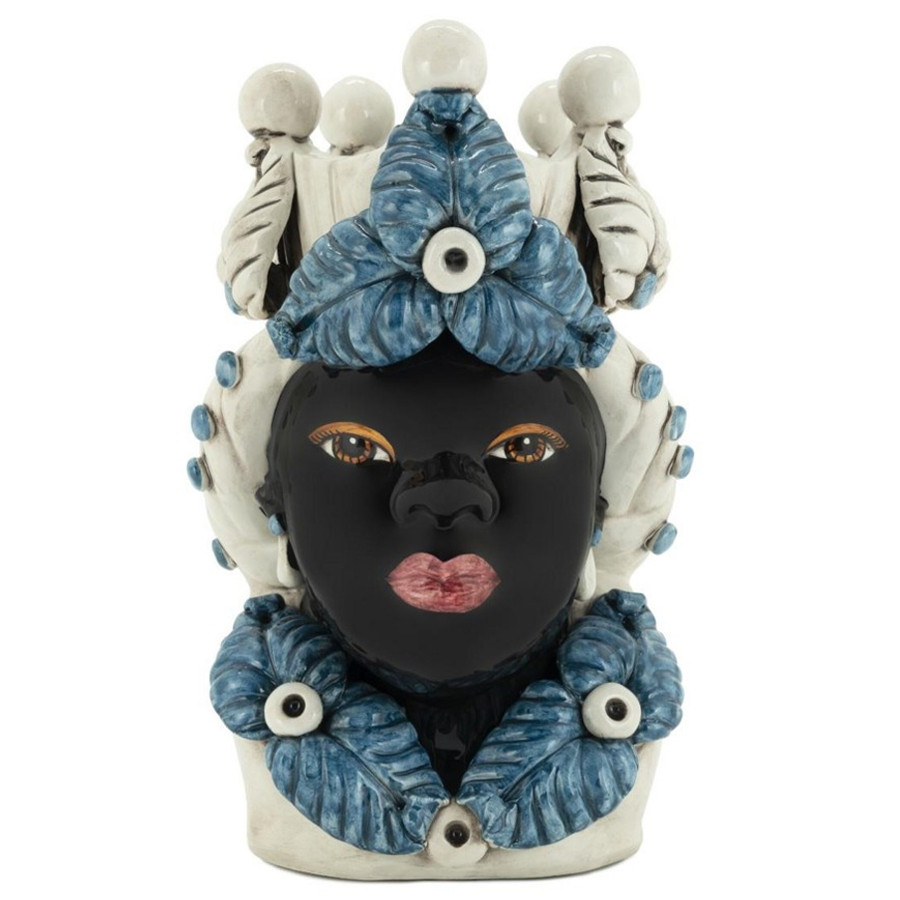Ваза Vase Moro Lady Eve Blue
