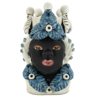 Ваза Vase Moro Lady Eve Blue