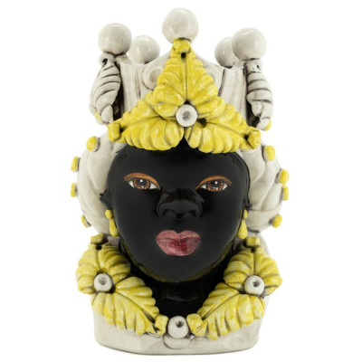 Ваза Vase Moro Lady Eve Yellow