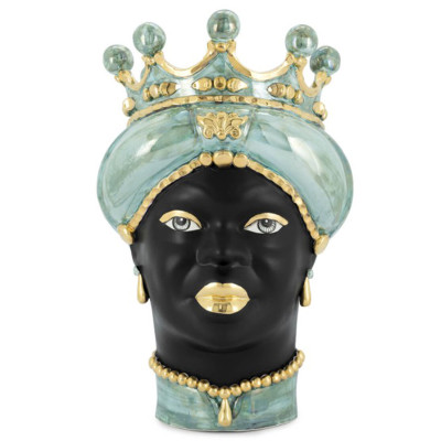 Ваза VASE MORO LADY MED. MOP green