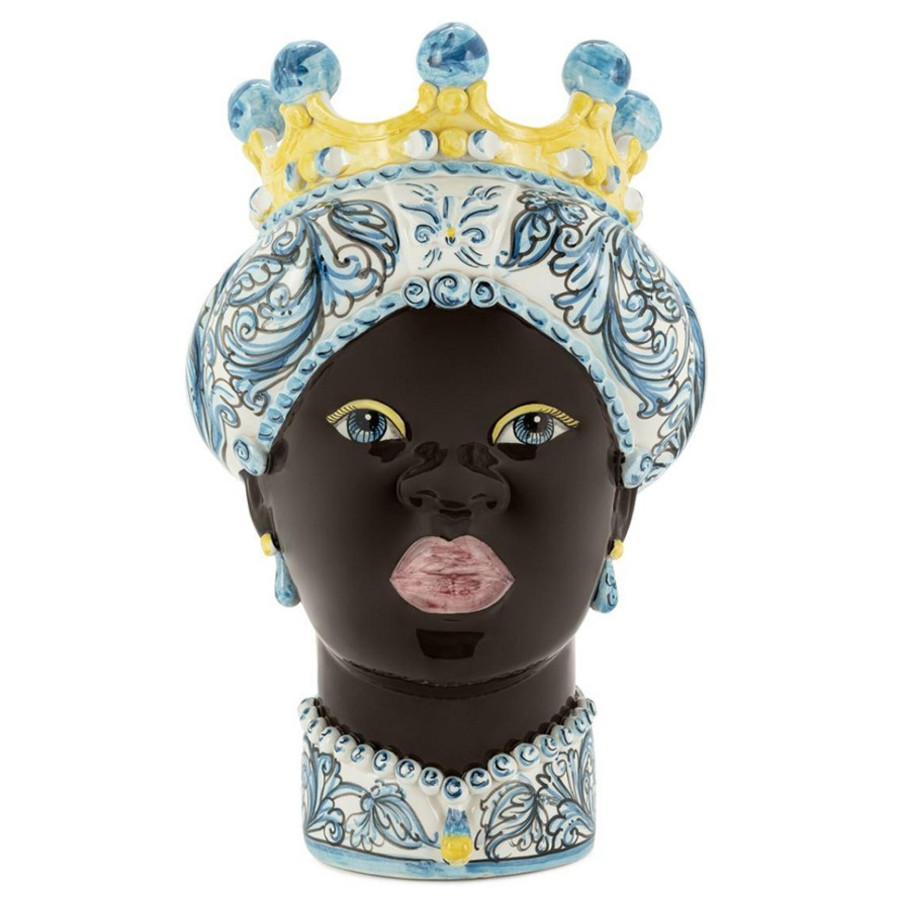 Ваза Vase Moro Lady Ornate Light Blue