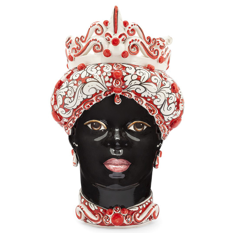 Ваза VASE MORO LADY red