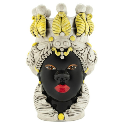 Ваза Vase Moro Lady Yellow Big