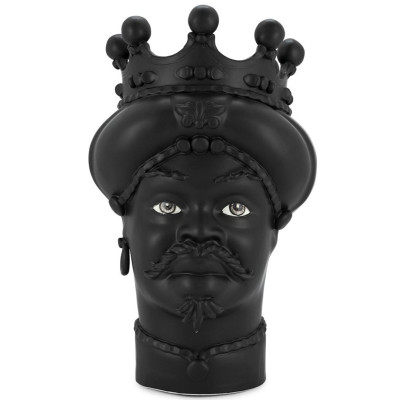 Ваза Vase Moro Man All Black