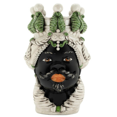 Ваза Vase Moro Man Dark Green Big