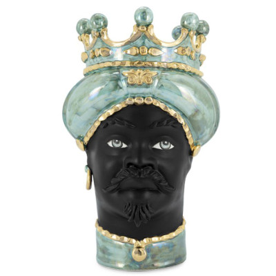 Ваза VASE MORO MAN MED. MOP green