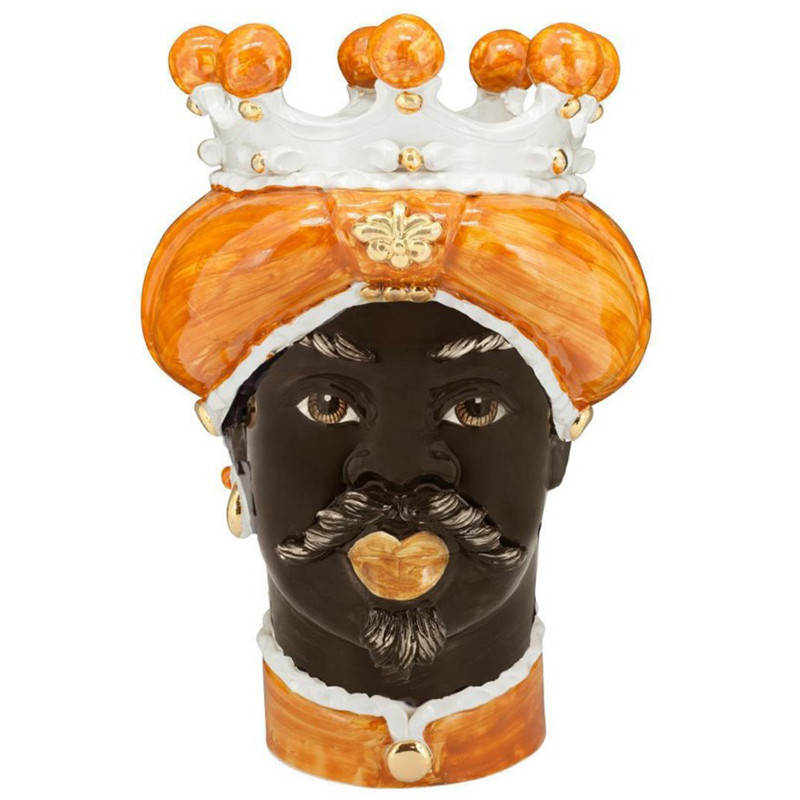 Ваза Vase Moro Man Medium New Ocher