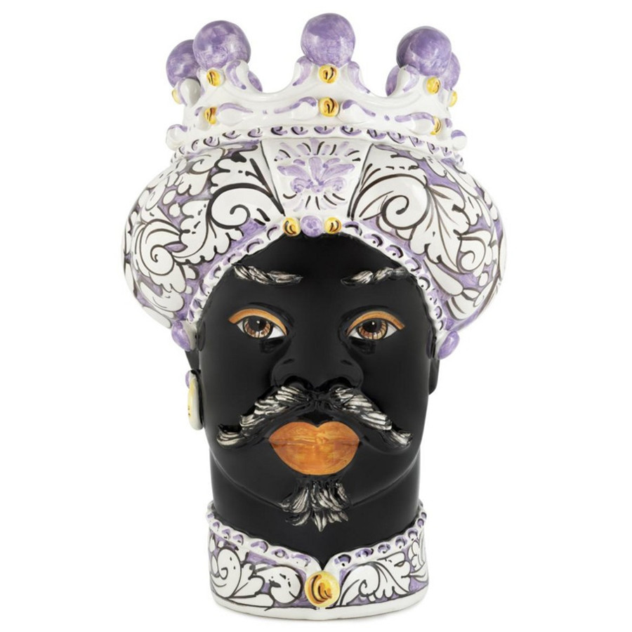 Ваза Vase Moro Man Ornate Violet