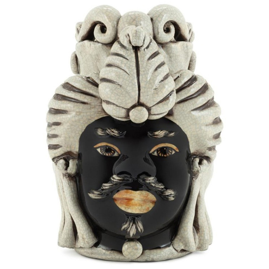 Ваза Vase Moro Man Small Dark Brown