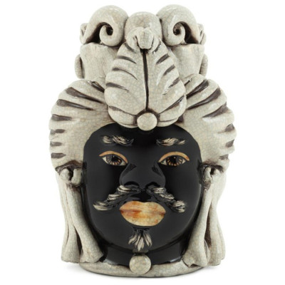 Ваза Vase Moro Man Small Dark Brown