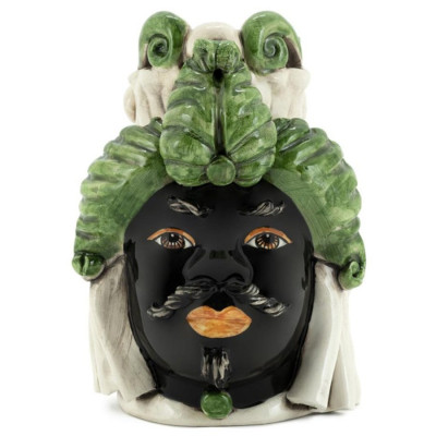 Ваза Vase Moro Man Small Dark Green