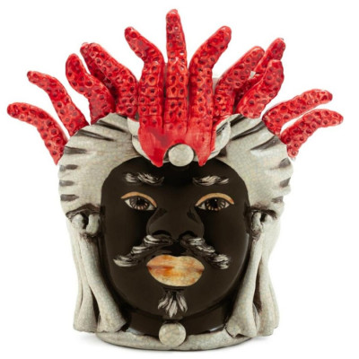 Ваза Vase Moro Man Small Medusa Red