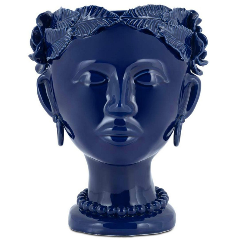Ваза Vase Selva Mono Blue