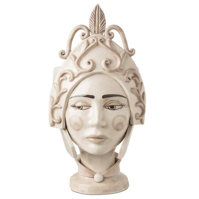 Ваза Vaso Moro Lady Paladin White