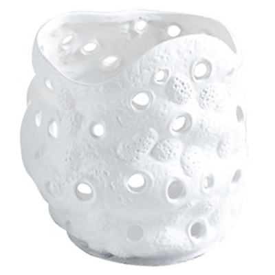 Ваза белая Rie White Vase S