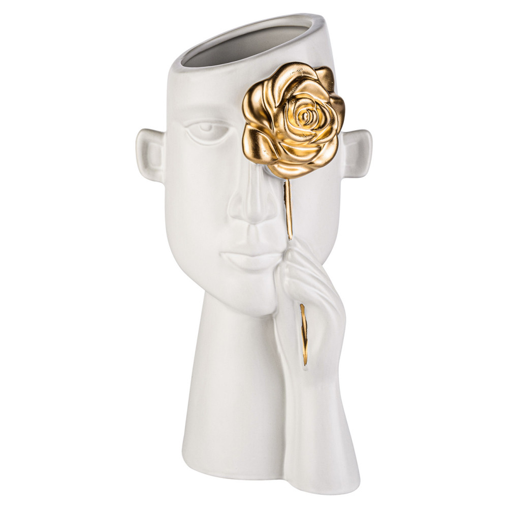 Ваза керамическая Face forever Flower