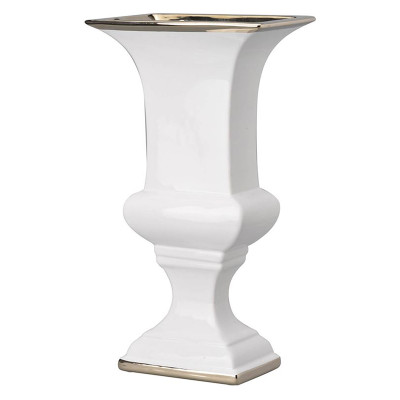 Ваза керамическая белая Sheila