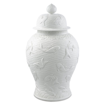 Ваза с крышкой Eichholtz Jar Voltaire