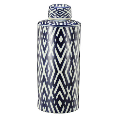 Ваза с крышкой Geometric Pattern 45