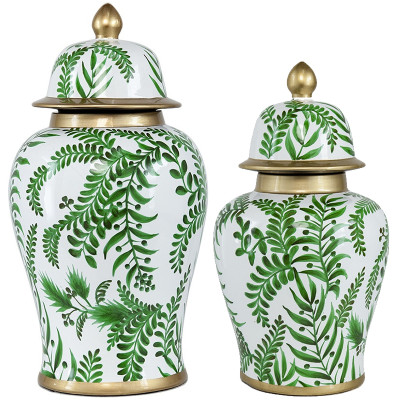 Ваза с крышкой Green Plant Vase