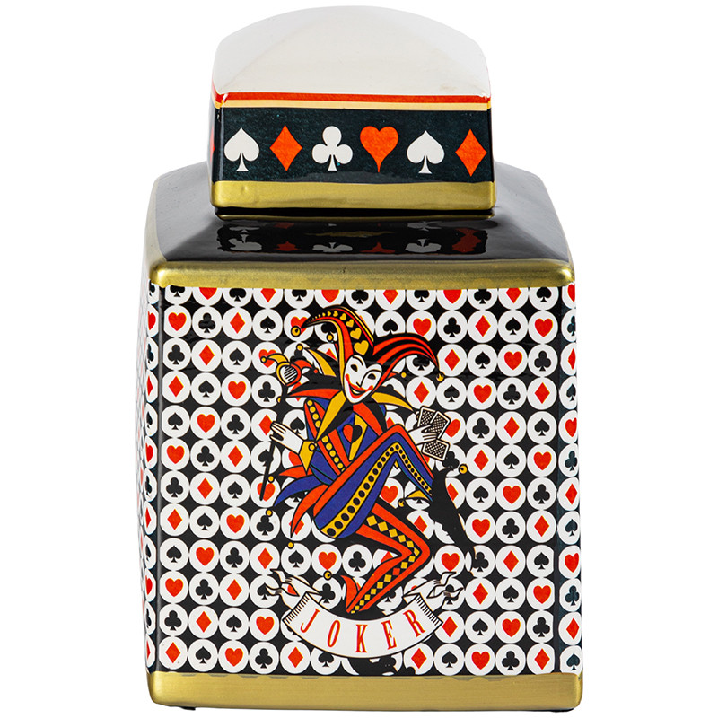 Ваза с крышкой Joker Poker Collection Vase