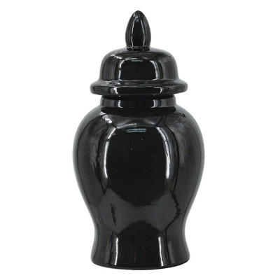 Ваза с крышкой однотонная Высота 31 см Chinoiserie Ceramics