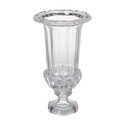 Ваза стеклянная прозрачная Mary