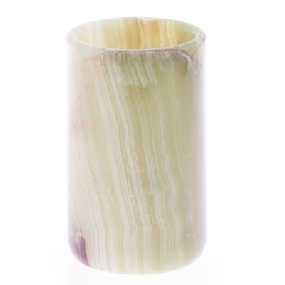 Ваза цилиндрической формы из натурального оникса Stone Vase