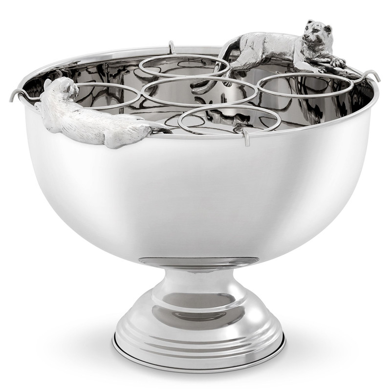 Ведерко для шампанского Eichholtz Champagne Cooler Jordan nickel