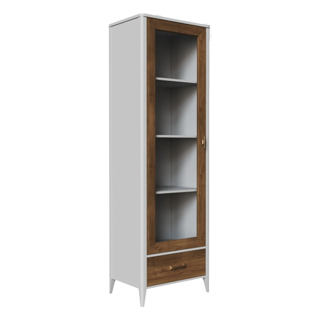 Витрина из массива бука однодверная Tasteful Furniture
