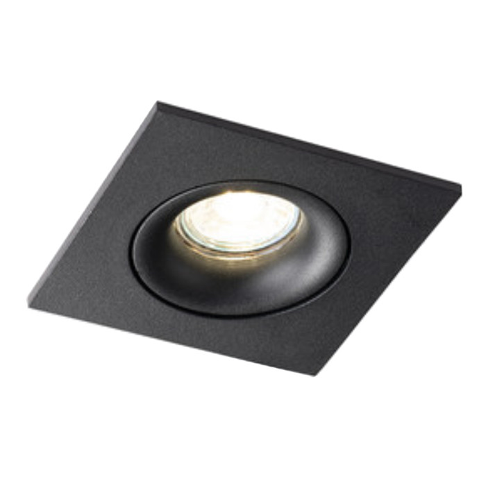 Встраиваемый  спот TIMA c поворотом Черный