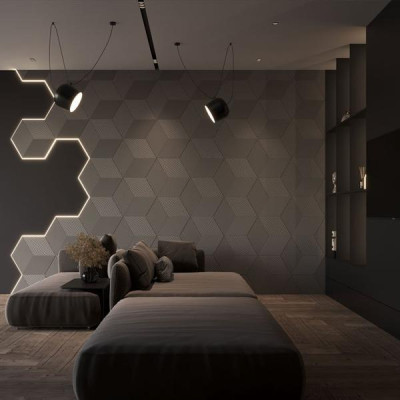 Гипсовая 3D Панель M-52