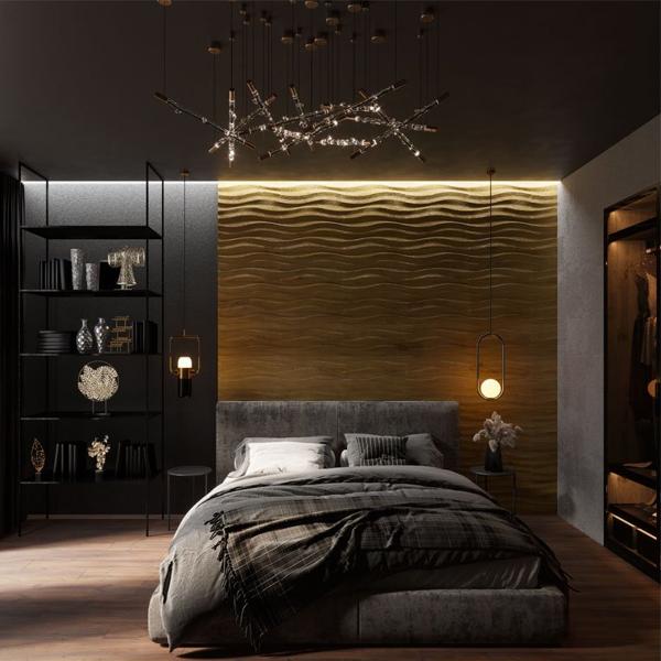 Гипсовая 3D панель с принтографией PM-02