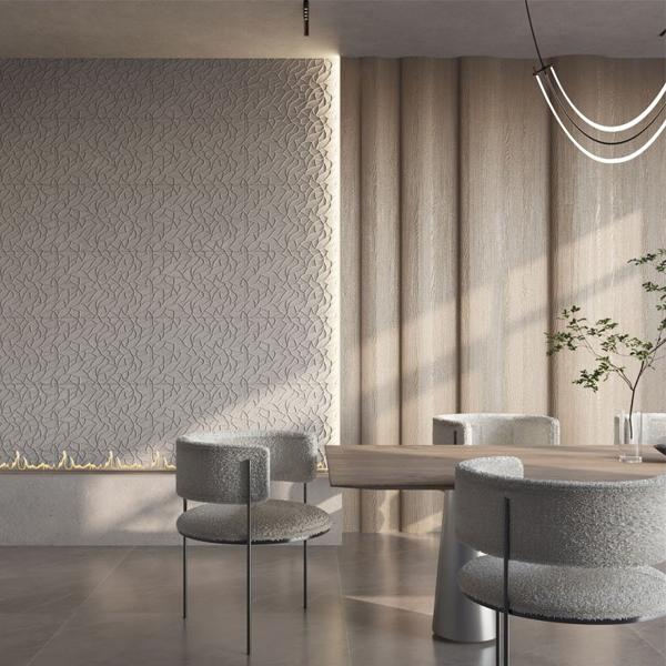 Гипсовая 3D панель с принтографией PM-39